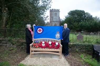 80th Anniversary of Canadian Aircrash at Broomfield – special service was held 19th Sept 2023